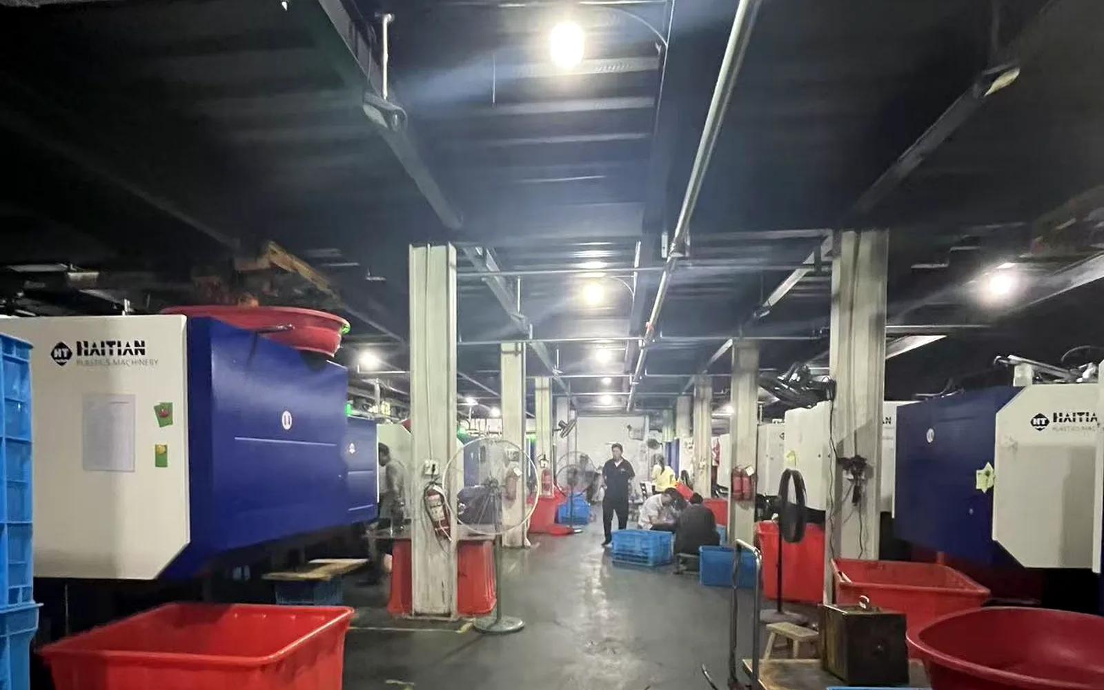 Injection workshop capacity upgrade with Haitian precision presses