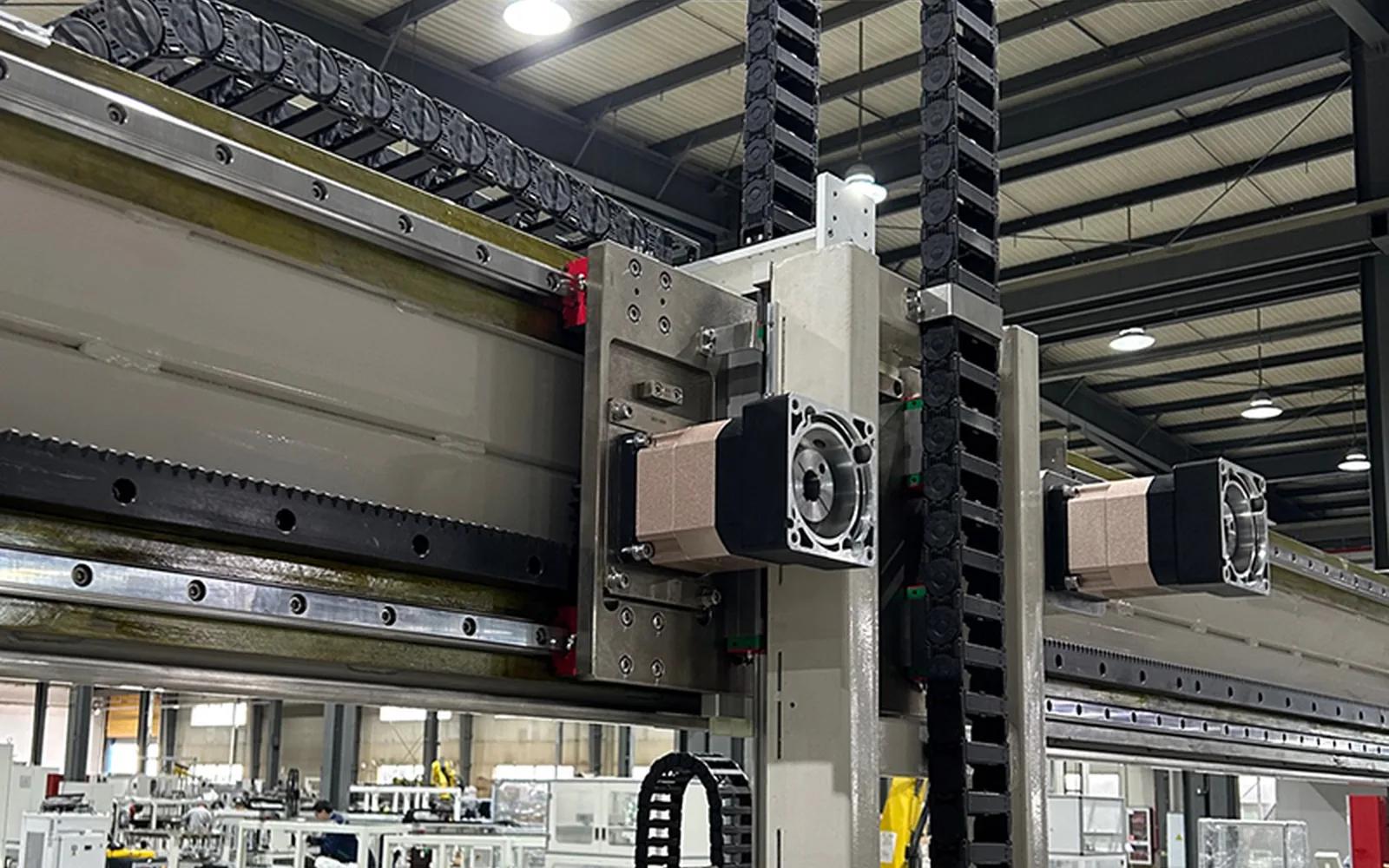 CNWSL cable carriers for CNC machine tools and machining center cable and hose protection